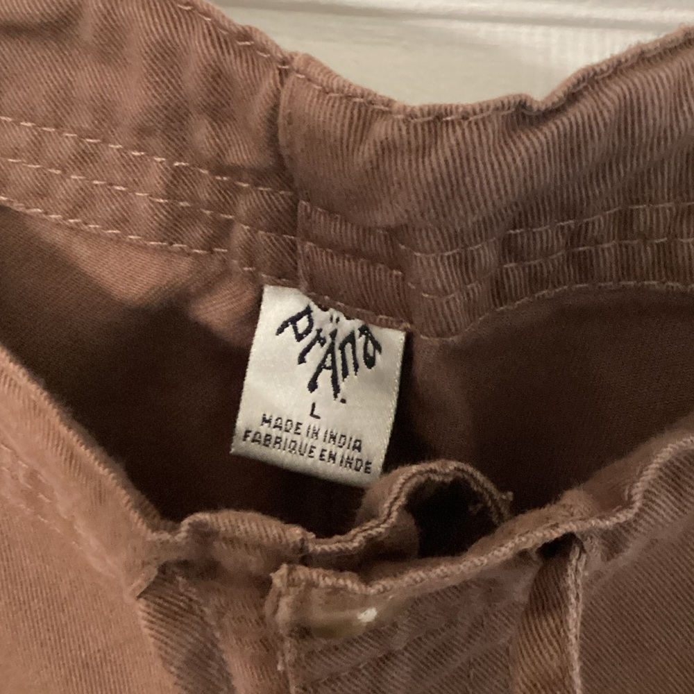 Prana Brown Casual Pants women’s size large - Picture 2 of 5